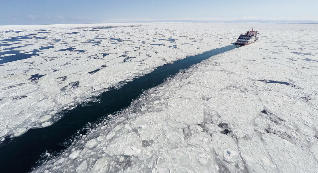 オホーツクの海と湖が織りなす大自然
